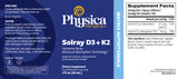 Solray D3 + K2 label