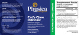 Cat's Claw Intrinsic label