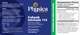 Cohosh Intrinsic 114 label