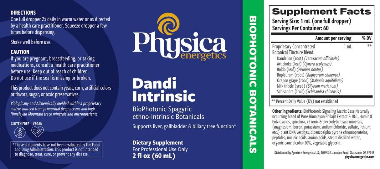 Dandi Intrinsic label