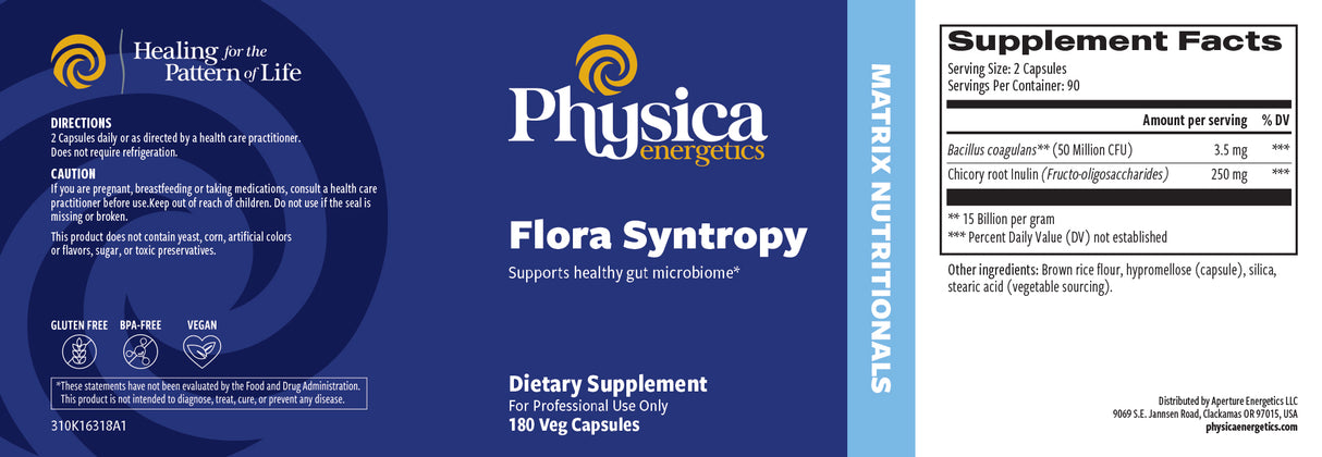 Flora Syntropy label