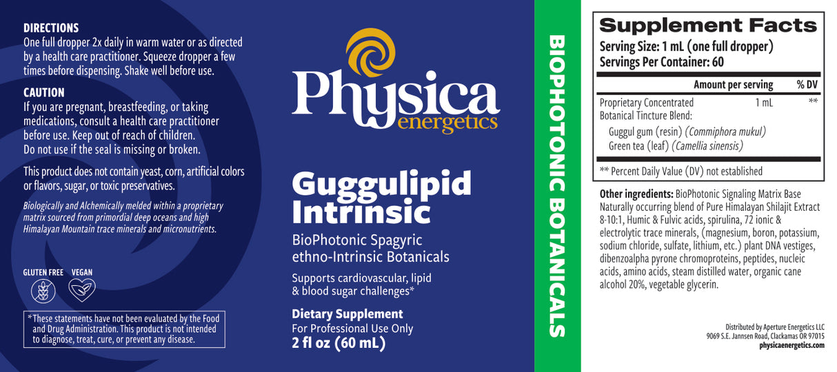 Guggulipid Intrinsic label