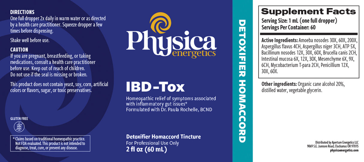 IBD-Tox label