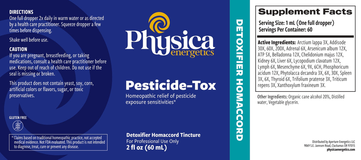 Pesticide-Tox label